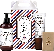 Духи, Парфюмерия, косметика Набор - Monsieur Barbier Happy Face Set (cleans/250 ml + cr/75 ml + soap/100 g)