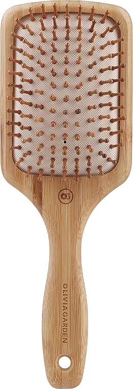 Щітка масажна бамбукова - Olivia Garden Healthy Hair Large Paddle HH4 — фото N1