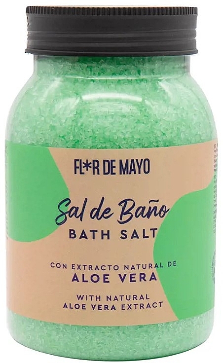 Соль для ванны "Алоэ вера" - Flor De Mayo Bath Salts Aloe Vera — фото N1