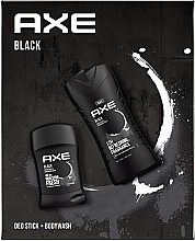 Духи, Парфюмерия, косметика Axe Black - Набор (sh/gel/250ml + deo/50ml)