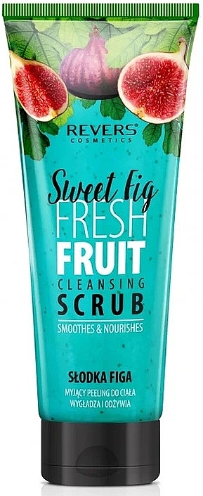 Скраб для тіла з екстрактом інжиру та таурином - Revers Sweet Fig Fresh Fruit Cleansing Scrub — фото N1