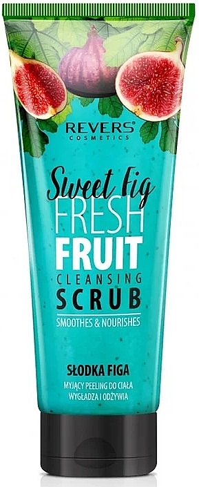 Скраб для тела с экстрактом инжира и таурином - Revers Sweet Fig Fresh Fruit Cleansing Scrub — фото N1