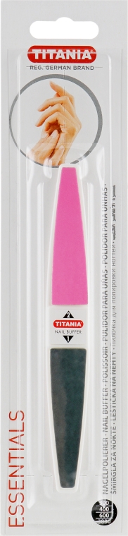 Полирователь для маникюра, розовый - Titania Nail Buffer — фото N1
