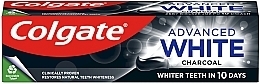 Духи, Парфюмерия, косметика Зубна паста відбілююча з активованим вугіллям чорна - Colgate Advanced White