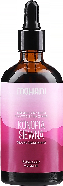 Масло для лица и тела "Конопляное" - Mohani Hemp Precious Oils