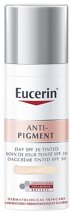 Тональний крем - Eucerin Anti-Pigment Tinted Day Care SPF30