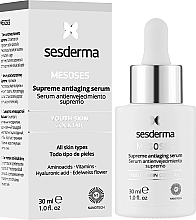 Антивікова сироватка для обличчя - SesDerma Mesoses Supreme Antiaging Serum — фото N2