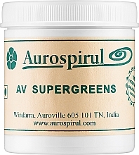 Харчова добавка, капсули "AV SuperGreens" - Moma Aurospirul AV SuperGreens — фото N1