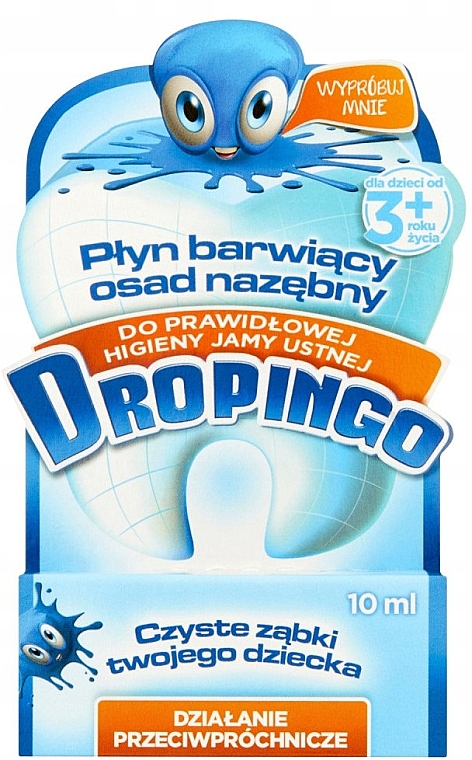 Жидкость для индикации зубного налета - Aflofarm Dropingo — фото N1