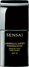 Тональная основа с эффектом сияния - Sensai Luminous Sheer (тестер) — фото N1