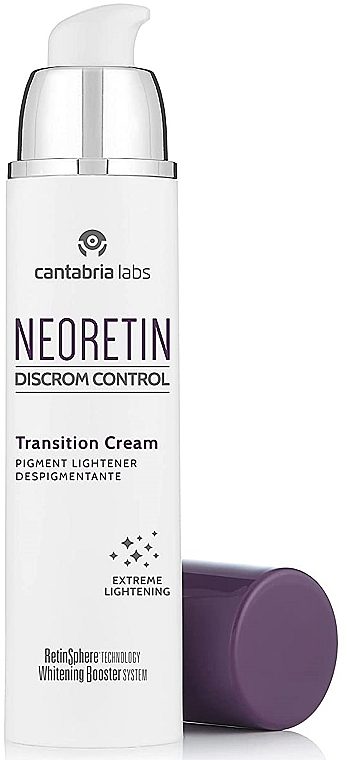 Омолоджувальний крем-транзит з ретинолом - Cantabria Labs Neoretin Discrom Control Transition Cream — фото N2