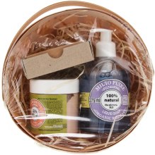 Духи, Парфюмерия, косметика Набор №6, Розмарин, Оливка и Роза - Яка (soap/275ml + soap/75g + oil/150g)