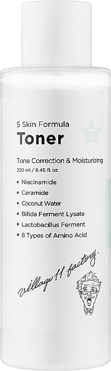 Тонер для обличчя - Village 11 Factory T Skin Formula Toner
