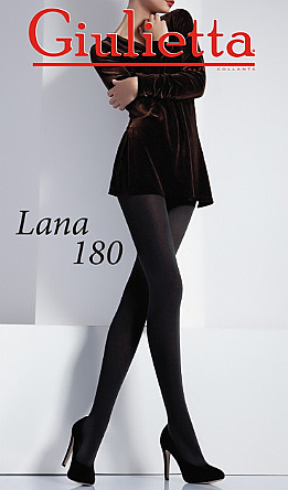 Колготки для женщин "Lana" 180 Den, nero - Giulietta  — фото N1
