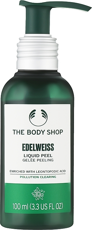 Гель-пілінг для обличчя - The Body Shop Edelweiss Liquid Peel — фото N1