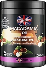 Маска для волос - Ronney Professional Macadamia Oil Restorative Therapy Mask — фото N2