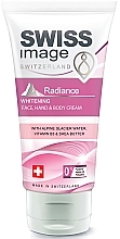 Отбеливающий крем для лица, рук и тела - Swiss Image Body Care Radiance Whitening Face, Hand & Body Cream — фото N1