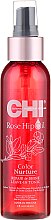 Chi Незмивний спрей з олією шипшини та кератином - CHI Rose Hip Oil Repair & Shine Leave-In Tonic — фото N3
