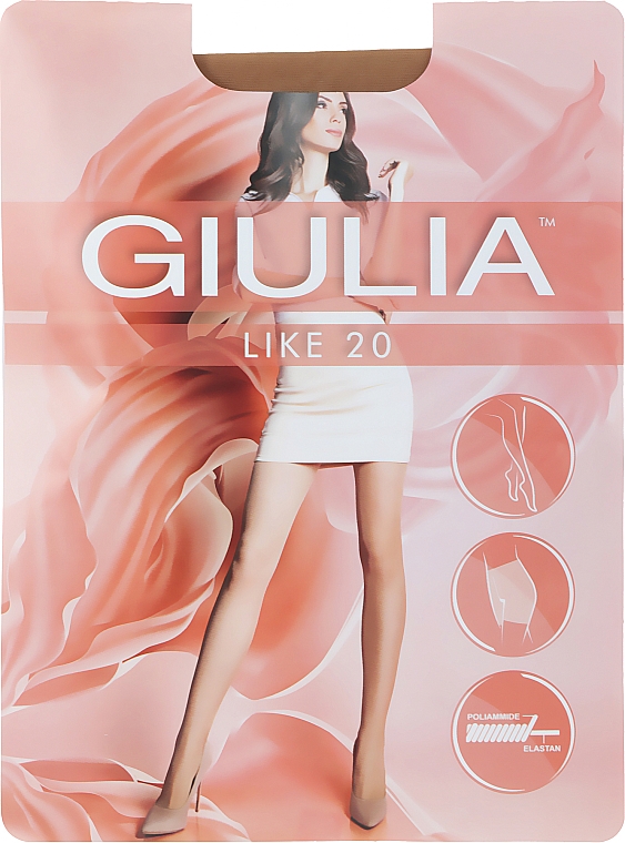 Колготки для жінок "Like" 20 Den, daino - Giulia — фото N1