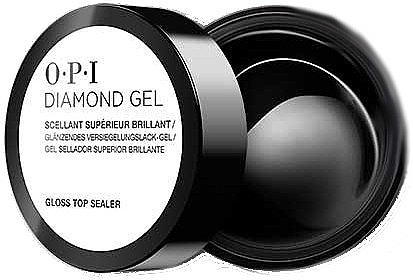 Алмазное верхнее покрытие для ногтей - OPI Diamond Gel Gloss Top Sealer — фото N1