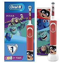 Духи, Парфюмерия, косметика Набор - Oral-B Kids Pixar Special Edition (tooth/brush/1pcs + case)