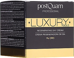 Парфумерія, косметика Денний відновлювальний крем - PostQuam Luxury Gold Regenerating Day Cream