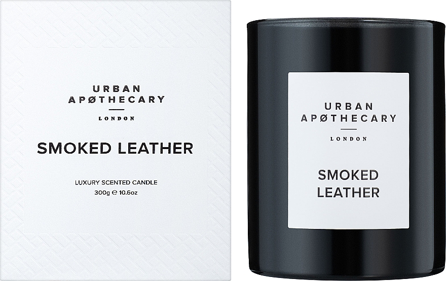 Urban Apothecary Smoked Leather Candle - Свеча ароматическая — фото N2