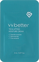 Парфумерія, косметика Зволожувальний крем з пептидами                  - Vvbetter Teca Lifting Moisture Cream