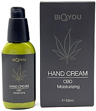 Парфумерія, косметика Зволожувальний крем для рук з CBD - Bio2You CBD Moisturizing Hand Cream