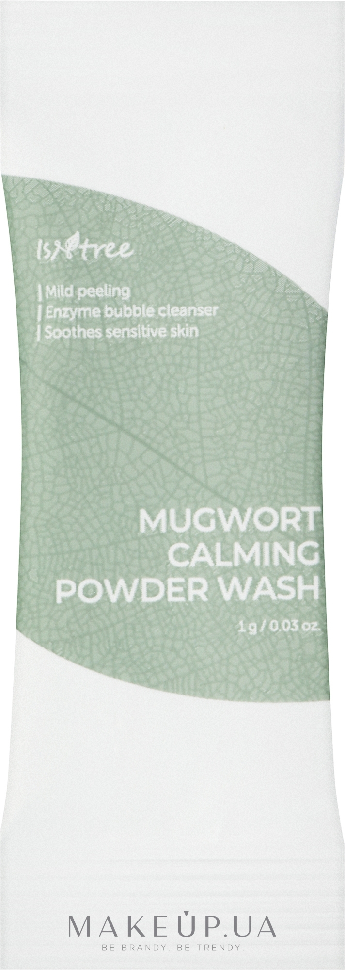 Ензимна пудра для вмивання з екстрактом полину - Isntree Mugwort Powder Wash — фото 1g