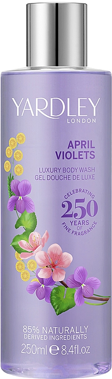 Гель для душа - Yardley April Violets Luxury Body Wash — фото N1