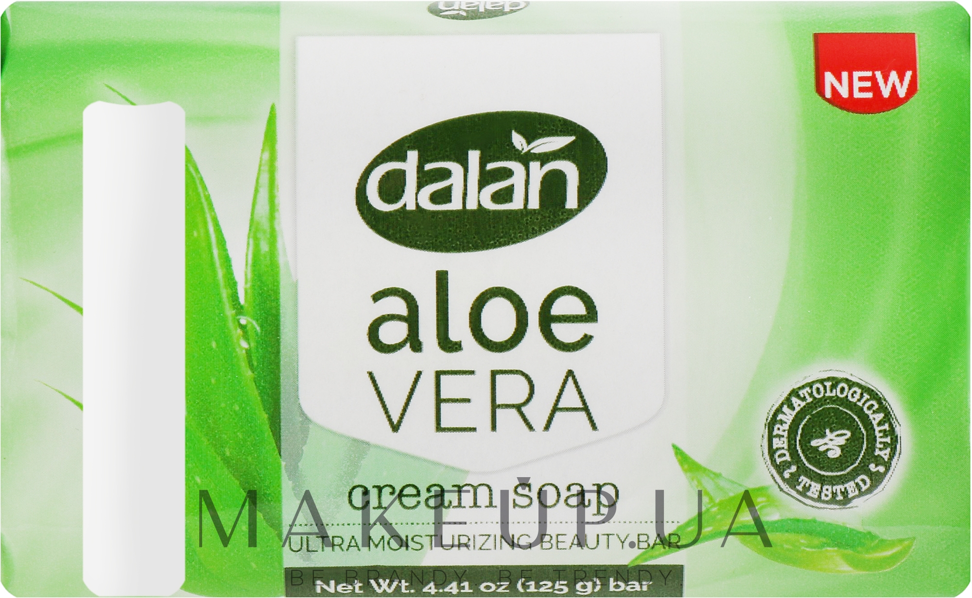 Туалетне мило "Алое вера" - Dalan Cream Soap — фото 125g