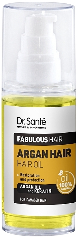 Масло для волосся - Dr. Sante Argan Hair — фото N1