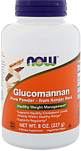 Глюкоманнан, чистий порошок - Now Foods Glucomannan from Konjac Root Pure Powder — фото N1