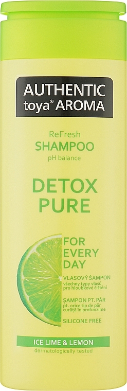 Шампунь для волос "Детокс" - Authentic Toya Aroma Shampoo Detox Pure — фото N1