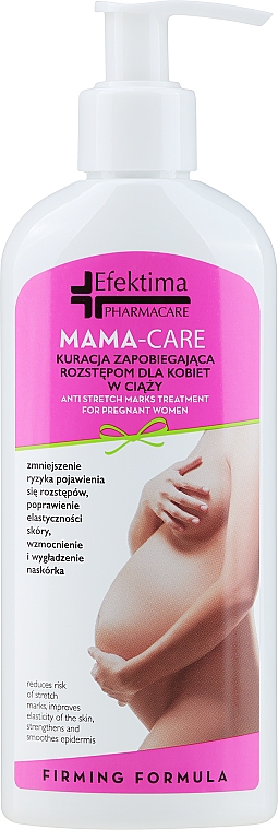 Крем від розтяжок для майбутніх мам - Efektima Pharmacare Mama-Care Anti Stretch Marks Treatment — фото N1