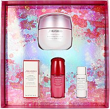 Набор - Shiseido White Lucent Beauty Blossoms Holiday Kit (f/cr/50ml + f/foam/5ml + f/softner/7ml + conc/10ml) — фото N3