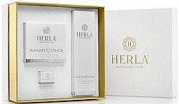 Духи, Парфюмерия, косметика Набор - Herla Infinite White I (cr/50ml + cr/5ml + toner/200ml)