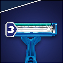 Набір одноразових станків для гоління, 4 шт. - Gillette Blue 3 Simple — фото N3