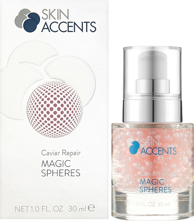 Сыворотка с жемчужинами "Восстановление икрой" - Inspira:cosmetics Skin Accents Caviar Repair Magic Spheres — фото N2