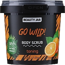 Тонізувальний скраб для тіла - Beauty Jar Go Wild! Body Scrub — фото N1