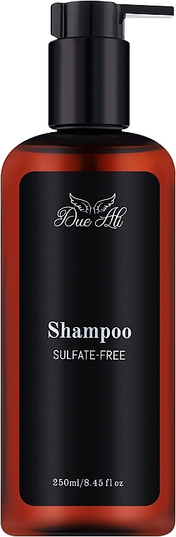 Безсульфатний шампунь для волосся - Due Ali Sulfate-Free Shampoo — фото N1