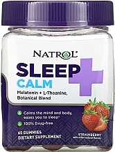 Духи, Парфюмерия, косметика Пищевая добавка для улучшения сна - Natrol Sleep + Calm Strawberry