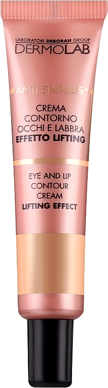 Крем для контура глаз и губ - Deborah Dermolab Liftng Effect Eye And Lip Contour Cream — фото N1