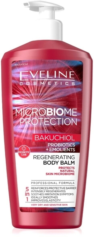 Відновлювальний бальзам для тіла - Eveline Cosmetics Microbiome Protection Regenerating Body Balm — фото N1