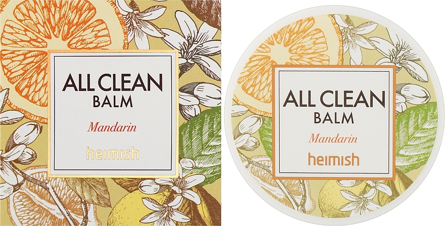 Очищувальний бальзам для зняття макіяжу з мандарином - Heimish All Clean Balm Mandarin — фото N2