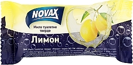 Парфумерія, косметика Мило туалетне тверде "Лимон" - Novax