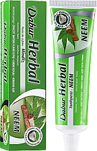 Натуральная зубная паста - Dabur Herb`l Neem — фото N2