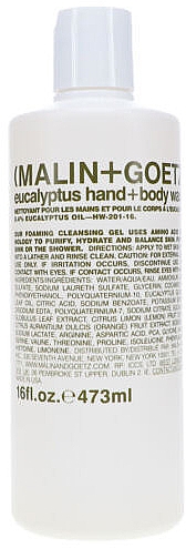 Гель для мытья тела и рук "Евкалипт" - Malin+Goetz Eucalyptus Hand+Body Wash — фото N1