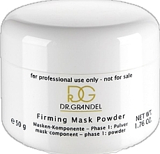 Стимулювальна двокомпонентна маска для обличчя - Dr. Grandel Firming Mask Powder — фото N1